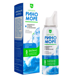 Морская вода «РИНОМОРЕ БАЛАНС», аэрозоль, 50/150 мл