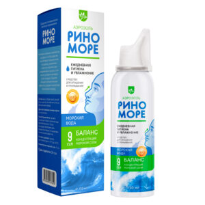 Морская вода «РИНОМОРЕ БАЛАНС» с Д-пантенолом, аэрозоль, 50/150 мл